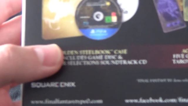 Final Fantasy Type-0 HD Collector's Edition unboxing смотреть онлайн