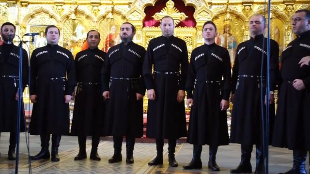 грузинский распев ღვთისმშობლის, შენ ხარ ჭეშმარიტი ვაზი смотреть онлайн