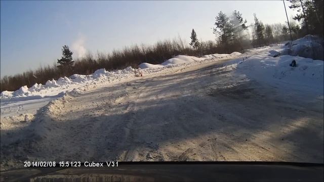 Помощь на дороге. шевроле нива Тянем из сугроба 2 смотреть онлайн