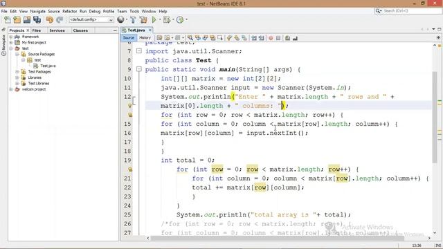 Multidimensional Arrays part 2 in java смотреть онлайн