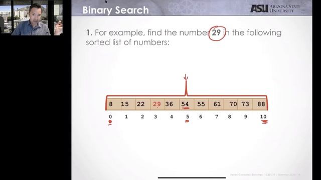 CSE110 | Programming with Java | Searching Algorithms смотреть онлайн