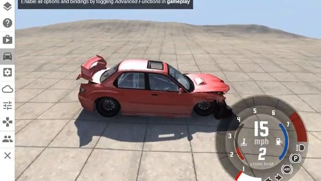 BeamNG Drive не что не осталось от машины =( смотреть онлайн
