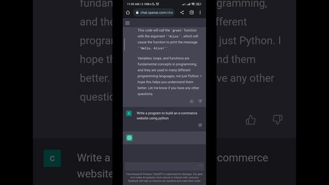 Learning to create an e-commerce website using python with open ai chat gpt || AI taught me ML смотреть онлайн