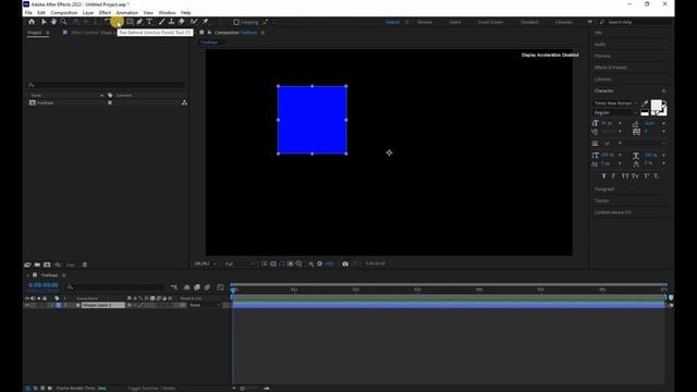 Урок 01 Adobe After Effects 2022  Specially For You
