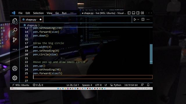 How to draw with Python Turtle - Geometric Art with Circles смотреть онлайн