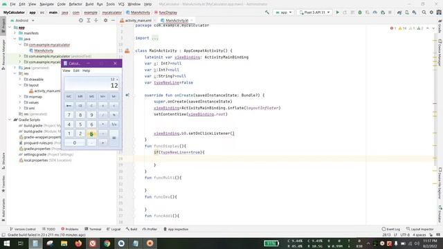 Build your first Android app | Simple Calculator App Developement | Kotlin | Android Studio смотреть онлайн