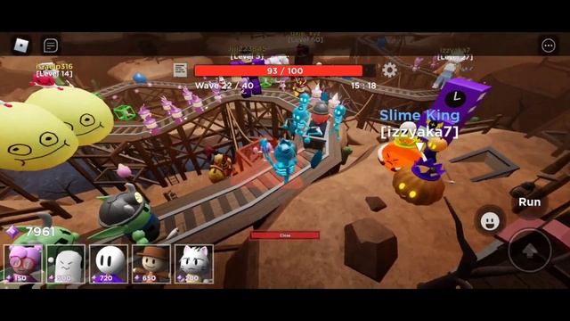 Tower Heroes карта Canyon Calamity Hard, roblox роблокс, товер хироуз 2021 смотреть онлайн