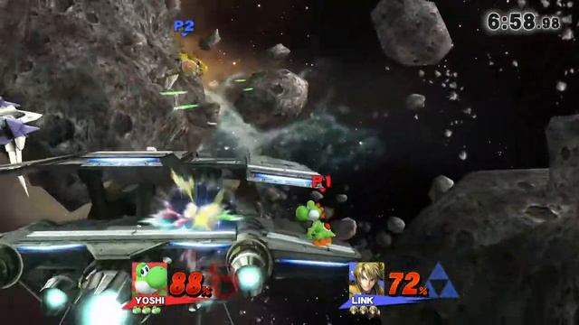 [CEW] SSB4 - IntraWiiu Akenaide ( Yoshi ) Vs Buzz ( Link ) P2 смотреть онлайн