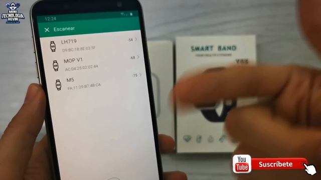 COMO CONFIGURAR SMART BRACELET Y68 смотреть онлайн