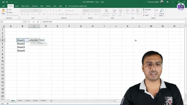 CELL REFERENCE to another Worksheet or Workbook | Explained in Hindi | Excel Globe Tutorial #50 смотреть онлайн