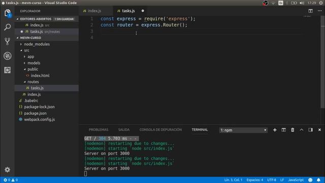 MEVN Curso - Mongodb, Express, Vuejs y Nodejs, Parte 1 - Backend con Nodejs, Express y Mongodb смотреть онлайн