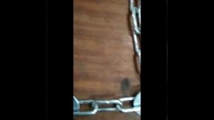 Изготовление цепи противоскольжения на минитрактор.