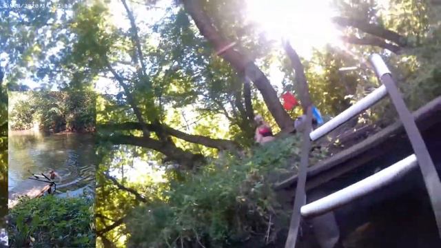 Влог из дачи | Искупался в холодной реке смотреть онлайн