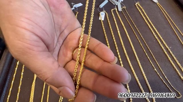 Light Weight Gold Long Daily Officewear Chains | Gajalakshmi Pedant chains Lowest wastage 6 To 9% смотреть онлайн