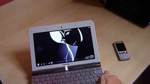 NB200 Toshiba mini Laptop Netbook | Review смотреть онлайн