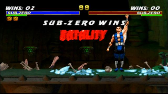 [PS1] Mortal Kombat Trilogy - Sub-Zero - Classic Brutality & Fatality & Animality смотреть онлайн