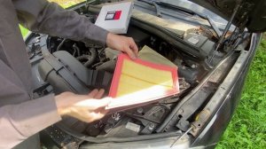 BMW X1 E84 Легкая замена воздушного фильтра