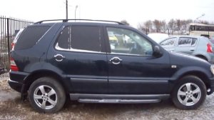 Обзор Мерседес Бенц ML 320 1999 год. Review Mercedes Benz ML 320 1999 year
