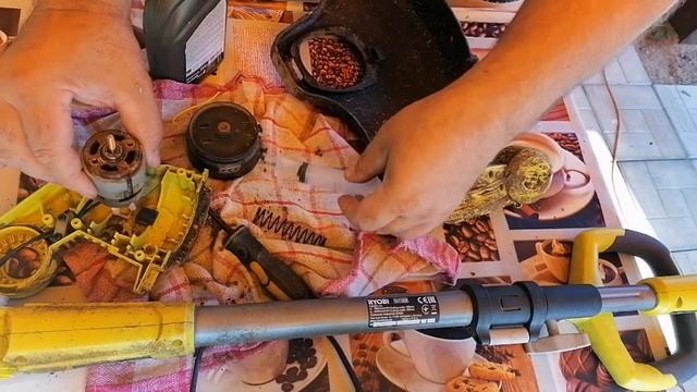 Ремонт бабушкиного триммера.Trimmer repair. смотреть онлайн