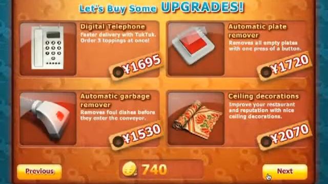 Игра Youda Суши шеф смотреть онлайн
