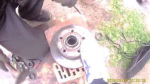 Замена ступичных подшипников Ауди А4. Своими руками