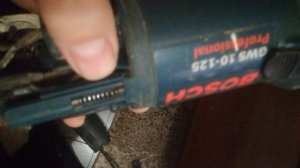 Bosch болгарка GWS не работает клавиша  кнопка.