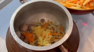 Плов в Афганском казане