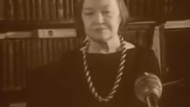 Ольга Берггольц читает свои стихи Архивное видео смотреть онлайн