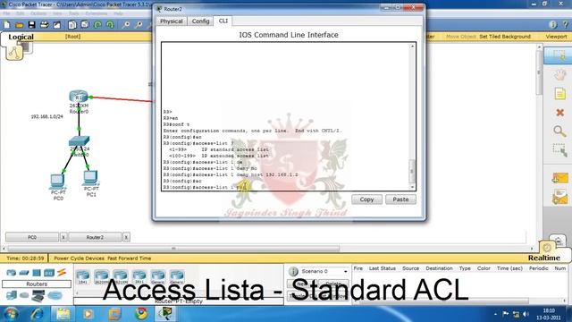 ✅ Cisco Router ACL Configuration in Hindi | Access List on Cisco Router смотреть онлайн
