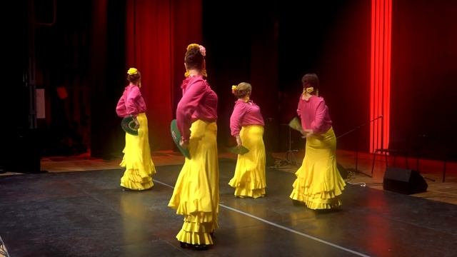 * Las Senoras * ( Москва ) Коломбиана - В * ФЛАМЕНКО над ВОЛГОЙ - 2023 * смотреть онлайн