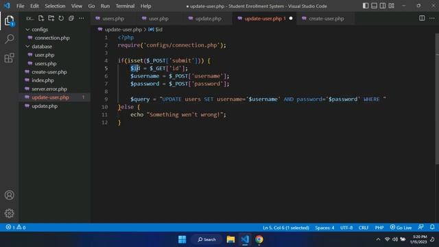 PHP | How to update data смотреть онлайн