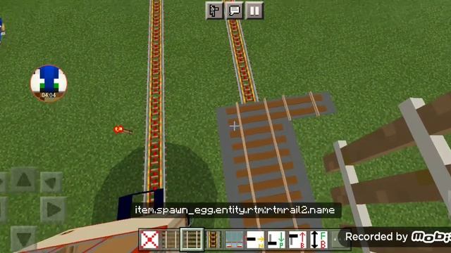 Real Train Mod[Bedrock edition] [unofficial]/Я перенёс RTM на телефон смотреть онлайн