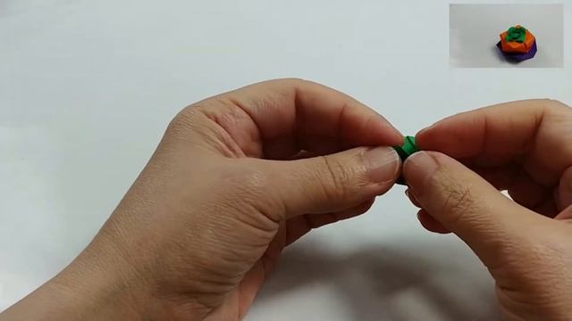 Origami Sweet Persimmon and Plate 단감 과 접시 종이 접기 смотреть онлайн