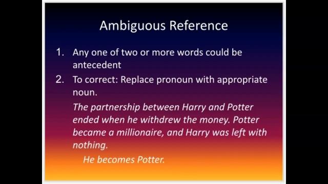 Clear Reference-Ambiguous References смотреть онлайн