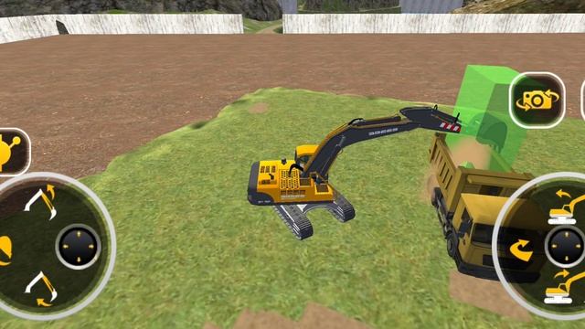 Heavy Excavator Crane City Construction Sim. Game #01. #AndroMaze смотреть онлайн