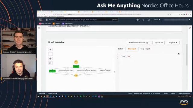 AWS Nordics Office Hours - Using SDK service integrations with AWS Step Functions смотреть онлайн