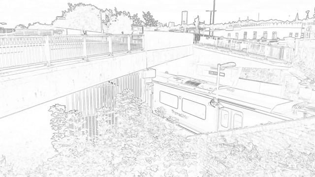 Sketch train pull away new platform exit смотреть онлайн