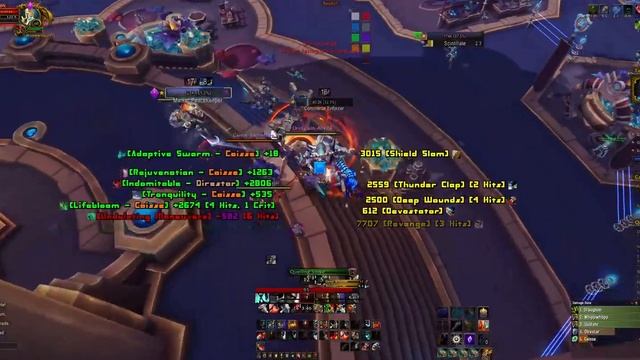 Mythic +2 Tazavesh Streets first time tanking. =P смотреть онлайн