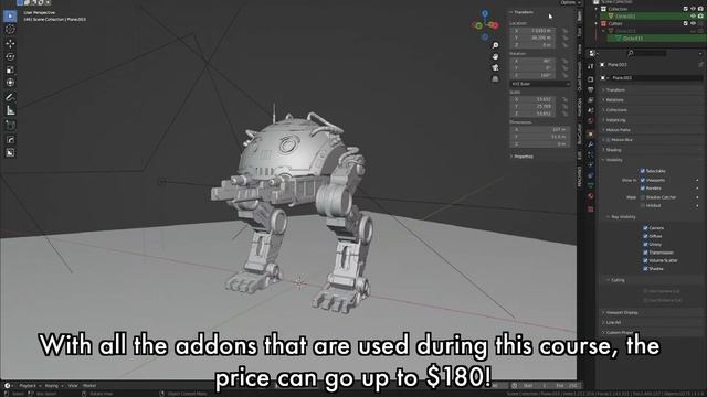 Blender Bros Hard Surface Modeling Course Review pt.1 смотреть онлайн