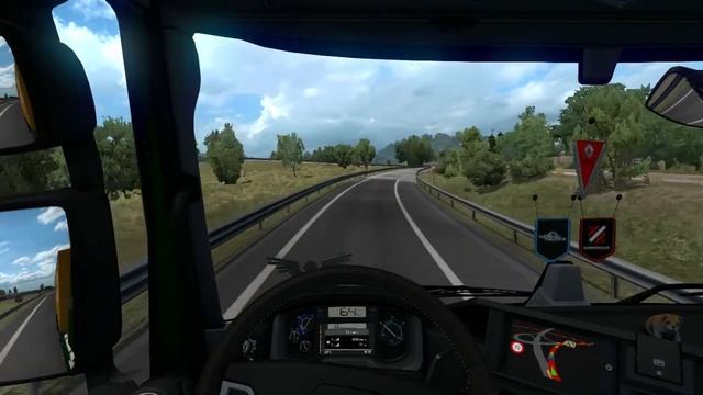 Euro Truck Simulator 2 - Renault T 520 - Ancona to Florence Part 1 смотреть онлайн