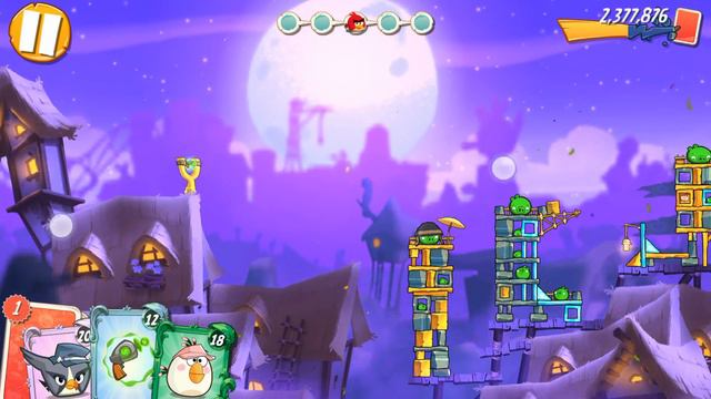 Angry Birds 2: level 186, 3Star смотреть онлайн
