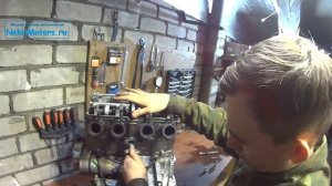 Разбор двигателя Kawasaki ZZR 400-2 на запчасти ч.1