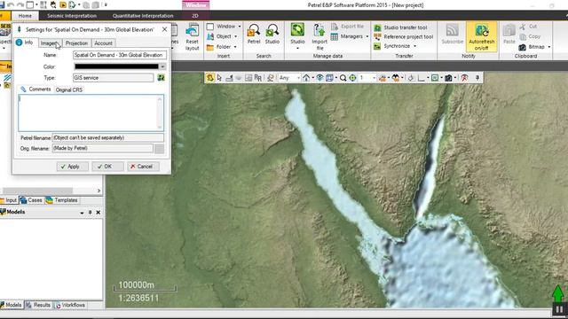 How to show surface elevation imagery map in Petrel. Tutorial-5 смотреть онлайн