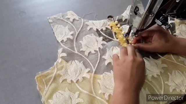 Net Blouse Design|Cutting And Stitching Back Neck смотреть онлайн