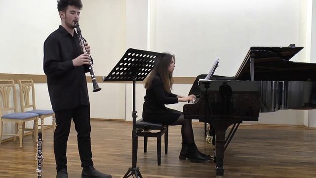 Boris Tchaikovsky | Concerto For Clarinet. Firdavs Yuldoshbekov - Clarinet, Darya Tses - Piano