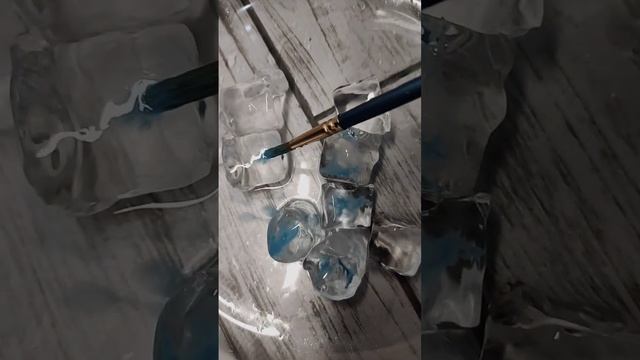 Рисовать по необычной поверхности - очень познавательно ? #дети #пищевойлед #занятиядома смотреть онлайн