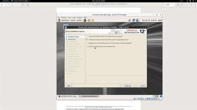 04 - Actualización de Infraestructura GRID a 12c (Parte 1) смотреть онлайн