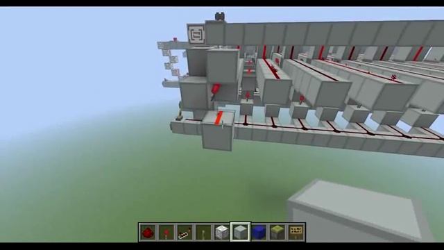Строим компьютер в Minecraft: Эпизод 7 - ЦП 1 (Первый регистр) смотреть онлайн