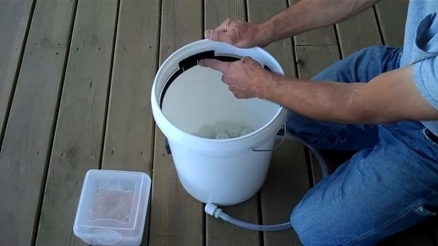 DIY black soldier fly bucket composter - part 2 смотреть онлайн