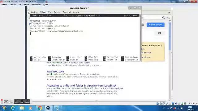Apache2 HostsVirtuales en Linux debian 7 смотреть онлайн